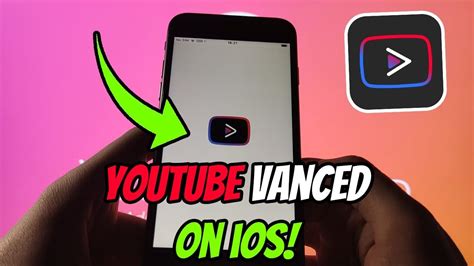 youtube vanced ios 12